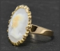 Preview: Damen 333 Gold Antik Ring mit Gemme, ca. 1930