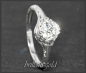 Preview: Diamant Ring 0,90ct Wesselton H, Si, 585 Weißgold