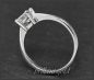 Preview: Diamant Ring, Prinzess Solitär 0,70ct, 585 Gold