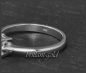 Preview: Diamant Ring, lupenreiner Prinzess 0,81ct, 585 Gold