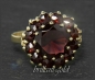 Preview: Vintage Granat Ring 333 Gold, mit 8,3ct, um 1950