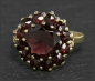 Preview: Vintage Granat Ring 333 Gold, mit 8,3ct, um 1950