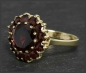 Preview: Vintage Granat Ring 333 Gold, mit 8,3ct, um 1950