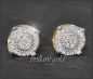 Preview: Diamant Bluff Ohrstecker mit 0,25ct, 10K Gold