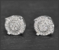 Preview: Diamant Bluff Ohrstecker mit 0,25ct, 10K Gold