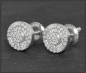 Preview: Diamant Ohrstecker mit 0,70ct, 10K Gold