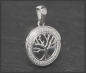 Preview: Anhänger 10K Gold Lebensbaum, 0,19ct Diamanten