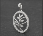 Preview: Anhänger 10K Gold Lebensbaum, 0,20ct Diamanten