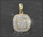 Preview: Anhänger mit 0,45ct Diamanten, 10 Karat Gold