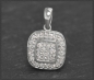 Preview: Anhänger mit 0,45ct Diamanten, 10 Karat Gold