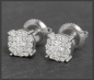 Preview: Ohrstecker mit 0,45ct Diamanten 10K Gold