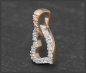 Preview: Herz Brillant Anhänger 0,11ct, 10 Karat Gold