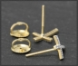 Preview: Diamant Kreuz Ohrstecker 0,25ct; River & Si