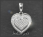 Preview: Anhänger 0,45ct Diamant Herz, 10K Gold