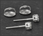 Preview: Brillant Ohrstecker mit 0,15ct, 585 Gold