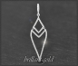 Preview: Anhänger mit 0,45ct Diamanten in Si, 585 Gold