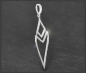 Preview: Anhänger mit 0,45ct Diamanten in Si, 585 Gold
