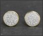 Preview: Diamant Ohrstecker mit 0,22ct, Si; 10K Gold