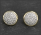 Preview: 10K Gold Ohrstecker mit 0,45ct Diamanten