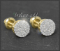 Preview: Diamant Ohrstecker 0,42ct, 10K Gold Ohrrige