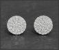 Preview: Diamant Ohrstecker 0,42ct, 10K Gold Ohrrige