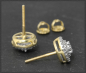 Preview: Diamant Ohrstecker mit 0,50ct, 10K Gold