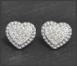 Preview: Diamant Stecker Herz 0,60ct Brillanten, 10K