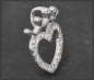 Preview: Diamant Herz Anhänger 0,40ct Brillanten, 10K Gold