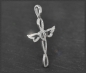 Preview: Kreuz Diamant Anhänger mit 0,35ct, 10K Gold