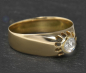 Preview: Diamant Ring 0,45ct, Antik Handarbeit um 1880