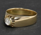 Preview: Diamant Ring 0,45ct, Antik Handarbeit um 1880