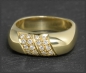 Preview: Diamant 585 Gold Ring, 0,36ct lupenrein & River