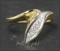 Preview: Diamant 585 Gold Cocktail Ring, 0,32ct Brillanten