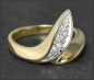 Preview: Diamant 585 Gold Cocktail Ring, 0,32ct Brillanten