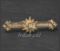 Preview: Diamant Brosche mit 0,80ct, 585 Gold, Antik Art Deco