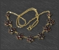 Preview: Antikes 333 Gold Collier, 14ct rote Granate