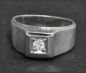 Preview: Diamant Ring, 0,14ct Brillant, aus 585 Weißgold