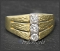 Preview: Diamant Ring 0,45ct Brillanten, Vintage um 1960