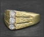 Preview: Diamant Ring 0,45ct Brillanten, Vintage um 1960