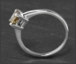 Mobile Preview: Diamant Solitär Ring mit 0,95ct, cognac-champagner