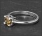 Preview: Diamant Solitär Ring mit 0,95ct, cognac-champagner