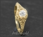 Preview: Diamant Jugendstil Design Ring 0,41ct, 585 Gold