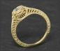 Preview: Diamant Jugendstil Design Ring 0,41ct, 585 Gold