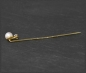 Preview: Antike Nadel, Diamant & Perle, 585 Gelbgold
