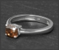 Preview: Diamant Ring mit 1,04ct, Kissen-Schliff, 585 Weißgold