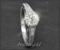 Preview: Diamant Jugendstil Design Ring mit 1,44ct, 585 Gold