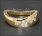Preview: Diamant Ring mit 0,30ct Brillanten, 750 Gold