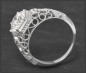 Preview: Diamant Jugendstil Design 2,12ct Ring, 585 Gold