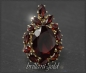 Preview: Granat Anhänger mit 12,5ct, aus 333 Gold, Antik