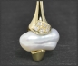 Preview: Perle & 0,20ct Diamant Anhänger, 585 Gelbgold